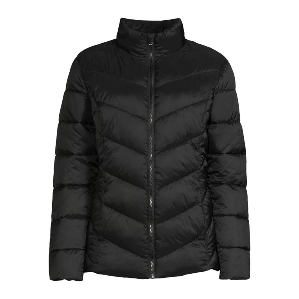 Chevron Midweight Puffer Jacket